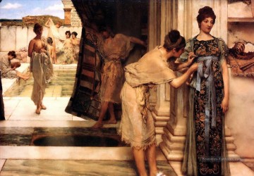 Sir Lawrence Alma Tadema œuvres - Le Frigidarium romantique Sir Lawrence Alma Tadema